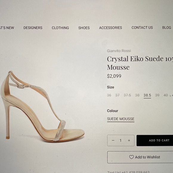 Gianvito Rossi Eiko Silver Crystal-Embellished  Stiletto Sandal US8.5 NEW - Picture 15 of 15